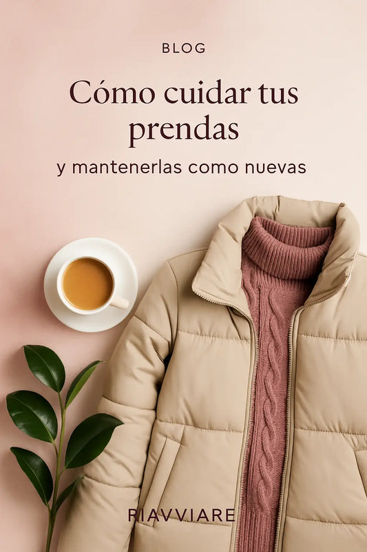 🧼 Cómo cuidar tus prendas RIAVVIARE y mantenerlas como nuevas