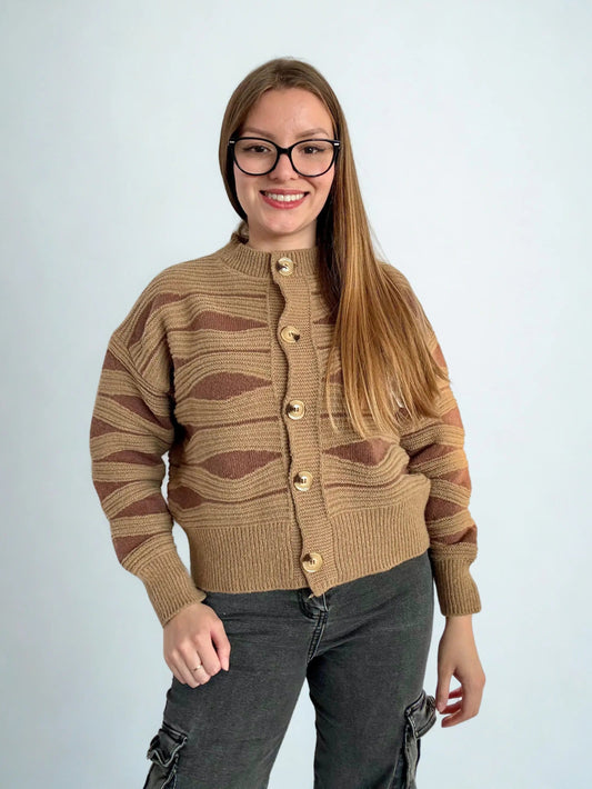 Cardigan Bicolor | Estilo y Comodidad en Chic