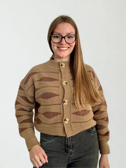 Cardigan Bicolor | Estilo y Comodidad en Chic