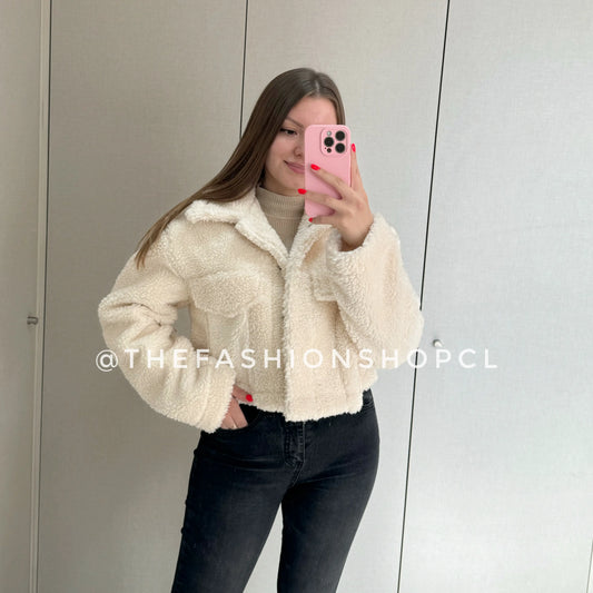 Jacket Teddy de Chiporro – Glamour y abrigo en una sola prenda